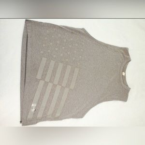 Under Armour Grey American Flag Tank